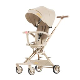 Baby Walking Artifact Windproof Baby Stroller in Autumn and Winter Light Folding Can Sit on A Reclining Baby Stroller
