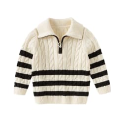 Dave Bella Autumn Spring Wool Sweater for Boys Knitted Pullover Sweater Children Outerwear Coat Kids Clothes DB4253807