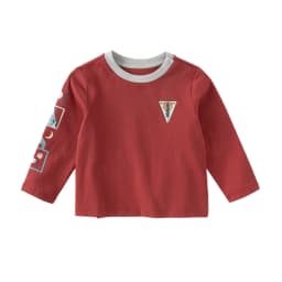 Dave Bella Boys Long Sleeve T-Shirt Kids Cartoon Printed Autumn Spring T-shirt Tops Baby Cotton Casual Outdoor Clothes DB3252796