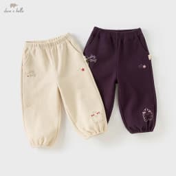 Dave Bella Children's Pants Autumn Fashion Casual Gentle Sweet Cute Girls Baby Loose Straight Pants Sport Outdoor DB3252839