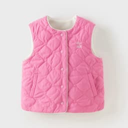 Dave Bella Children Vest Autumn Winter Girl Boy Waterproof Vests On Both Sides Fashion Top Outerwear Children Clothing DB4253922