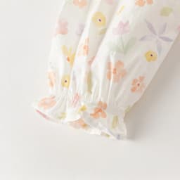 Dave Bella Girls Tops Trousers Suits Spring Autumn Floral Print Pullover Elastic Pants Two-piece Sets Children Clothes DB1260561