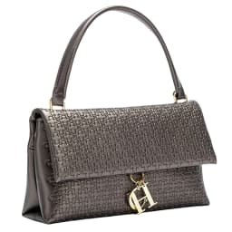 CH Handbag For Women Luxury Designer Shoulder Bag Fashion Embossed Leather Top Handle Bag Elegant Clutch Bag For Daily Use
