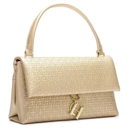 CH Handbag For Women Luxury Designer Shoulder Bag Fashion Embossed Leather Top Handle Bag Elegant Clutch Bag For Daily Use