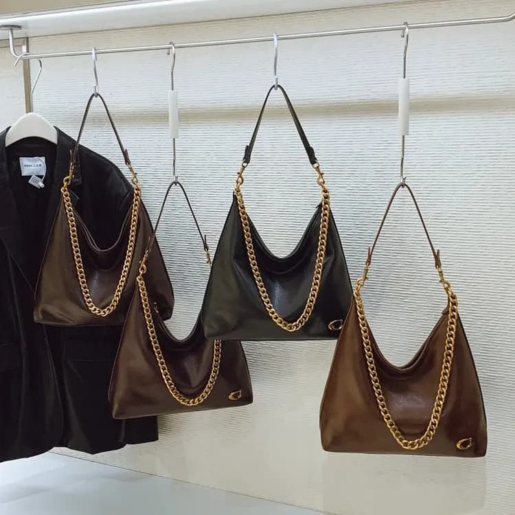 Stylish Vintage Shopper Tote And Fashionable Elegant Diaper Bags For Women Luxury Leather Crossbody-Bag