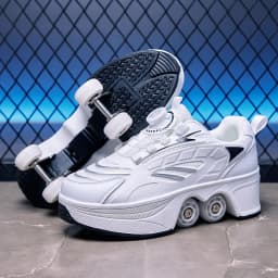 Roller Skates Kid 4 Wheels Sneakers Boy Outdoor Sport Shoes Children Boots Girl Skating Shoes Sneakers Sportschuhe Kinder