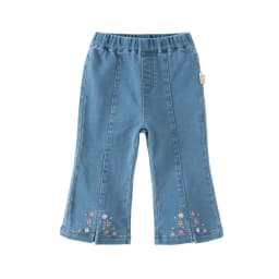 Dave Bella Autumn Spring Girls Denim Pants Fashion Casual Elastic Waist Bootcut Jeans Kids Pullup Trousers Party DB3261473