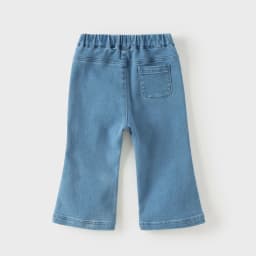 Dave Bella Autumn Spring Girls Denim Pants Fashion Casual Elastic Waist Bootcut Jeans Kids Pullup Trousers Party DB3261473