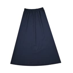 BARCALI Youth Set Navy and Black Sweatshirt and Maxi Skirt Suit Long Sleeve Contrast Collar and Zipper French Terry for Winter