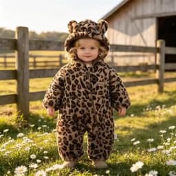 2026 Winter Baby Clothes Fur Lining Boys Rompers Infant Girls Hoodie Jumpsuits Leopard Print Toddler Clothes