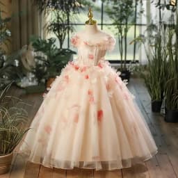 Flower Girl Wedding Dress Luxury Birthday Princess Gown Elegant Performance Formal Childrens Party Exclusive Kids Pageant Piano