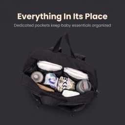 SOBOBA Diaper Backpack Multifunctional Maternity Baby Nappy Bag Large Capacity Nylon Travel Mommy Bag with Stroller Straps