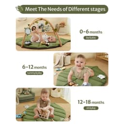 Hot Spot Baby Leaf Fitness Rack Multifunctional Fence Climbing Crawling Game Mat