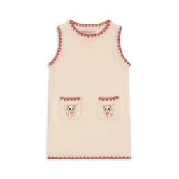 2026 Children's Autumn and Winter New Product KS Girls' Sweater Lace Collar Knitted Cardigan Cute, Fashionable and Versatile