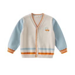 Dave Bella Autumn Spring Cardigan Sweater for Boys Button Sweater Children Knitted Outerwear Coat Kids Clothes DB3253492