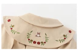 Spring Girl's Long-Sleeved Embroidered Windbreaker Coat for Babies And Kids Contracted Leisure Infant Children's Clothing