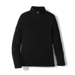AW Mail's Sister Matching Clothing Teenager Girl Black Cotton Ribbed Shirt Young Girls Long Velvet Skirts with Pocket