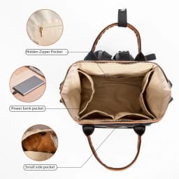 Mummy Bag Baby Nappy Bag Maternal Backpack Waterproof Stroller Organizer Large Capacity With Removable Bottle Wet Bag For Cart