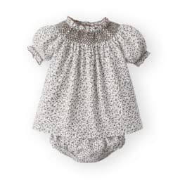 Boutique Children Kids Mathcing Clothes Brother Sister Baby Holiday Outfits Girls Smocking Dress Skirts Baby Rompers