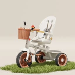 2026 New Push Tricycle Three-wheel Baby Stroller Lightweight Children's Bicycle Multifunctional Stroller