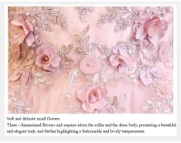 Girls Puffy Tutu Dress for Piano Recital, Flower Girl Wedding, Birthday Party Princess Gown