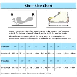 Princepard Kid Sneakers with Ankle Support Pink Blue Orthopedic Casual Shoes Boys Girls with Corrective Insole for Flat Feet