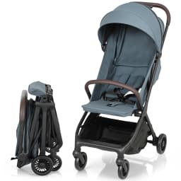 Aiyaplay Lightweight Stroller with Reclining Backrest 15 kg Dark Blue