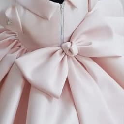 Birthday Party Pink Dresses For Baby Children Infant Clothes Gown Matching Girls Princess Toddler Baptism VestidosBig Bow Ball