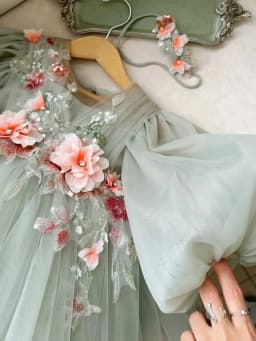 Girls Clearance Clothes 2025 New Host's Piano Performance Birthday Party Girls Dresses A4907 Kids Graduation Dress