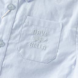 Dave Bella Children Pure Cotton Shirt Autumn Spring Boys Clothes Kids Elegant Blue Blouse Preppy Style Kid Outdoor Top DB1260158
