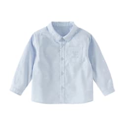 Dave Bella Children Pure Cotton Shirt Autumn Spring Boys Clothes Kids Elegant Blue Blouse Preppy Style Kid Outdoor Top DB1260158