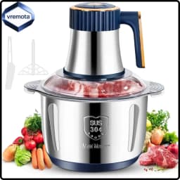 5L Electric Meat Grinders 304 Stainless Steel Food Crusher Multifunctional Vegetable Slicer Chopper Mincer Baby Food Processor