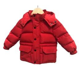 Kids Winter Down Jacket Multiple Pockets Fashion Children's Hooded Coat For Baby Boys Girls 1-13T Warm Snowsuit