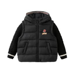 Dave Bella Boys Down Parka Hooded Jacket for Children Winter Warm Patchwork Down Coats Waterproof Outwear Clothes DK4253692