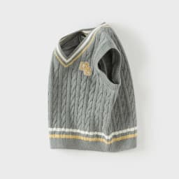 Dave Bella Boys Sweater Vest Autumn Spring Kids Pure Cotton Waistcoat Sleeveless Fashion Shoulder Top Children Clothes DB1261090