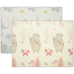 AIYAPLAY Baby Play Mat Reversible Foldable 200x150cm 1.5 cm Foam Non-Slip