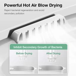 MAMIJOY Multi-function Baby Bottle Sterilizer With Drying 5 In1 Fast Bottle Heater Capacity Milk Bottle Warmer Auto Shut-Off N30
