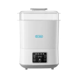 MAMIJOY Multi-function Baby Bottle Sterilizer With Drying 5 In1 Fast Bottle Heater Capacity Milk Bottle Warmer Auto Shut-Off N30