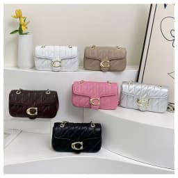 Simple Yet Luxury Leather Tote Bag For Women Designer Crossbody Large Capacity Elegant Diaper Bag For Commuter Textured Simple