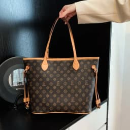 Luxury Vintage Diaper Bag High-End Elegant Shoulder Purse Unique Business Satchel Trendy Letter Logo Messenger For Women