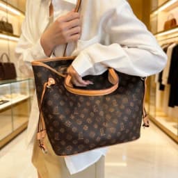 Luxury Vintage Diaper Bag High-End Elegant Shoulder Purse Unique Business Satchel Trendy Letter Logo Messenger For Women