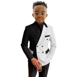 Boys Formal Suit Set 2 Pieces, Flower Boy for Wedding Party Cocktail Party Kids Suit Dress 3-16 Years Old Children Suit