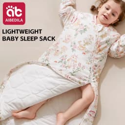 AIBEDILA Toddlers Baby Sleep Sack Thin Skin Friendly Infant Sleeping Bag Ultra Soft Kids Wearable Blanket For Boy/Girl