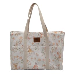 Wet/Dry Storage Tote Bag Mommy Bag Convert Diaper Changing Mat Included 2Pcs Removable Diaper Mats And 1Pc Shoulder Belt