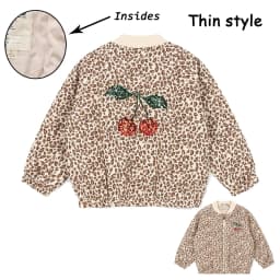 2026 KS Autumn Girls Cartoon Jacket Winter Boys Lambswool Coats Children Cotton Embroidery Coat Kids Fleece Outwear Clothes