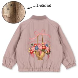 2026 KS Autumn Girls Cartoon Jacket Winter Boys Lambswool Coats Children Cotton Embroidery Coat Kids Fleece Outwear Clothes