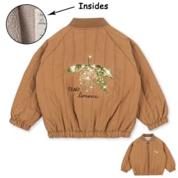 2026 KS Autumn Girls Cartoon Jacket Winter Boys Lambswool Coats Children Cotton Embroidery Coat Kids Fleece Outwear Clothes