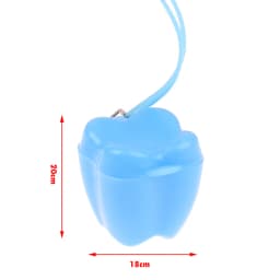 50Pcs Baby Tooth Box Tooth Shape Milk Teeth Storage Boxes Child Baby Deciduous Tooth Organizer Container Bab 2027