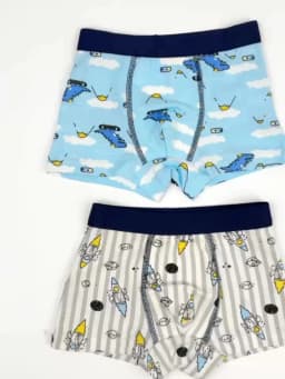 16 Pack Kids Cotton Boxer Umderwear High Elastic Waist and Breathable Underpants for Boys