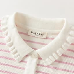 Dave Bella Girls Long Sleeve Polo T-Shirt Kids Autumn Spring Stripe Tops Children Cotton Casual Outdoor Clothes DK3263391